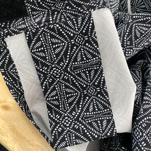 Ripskirt Hawaii Wrap Skirt XL Black Pearl‎ Batik Polyester Blend NWT SW-1913 - Picture 5 of 11